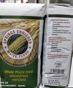 WHOLE MAIZE MEAL WHEATGRASS ENRICHED